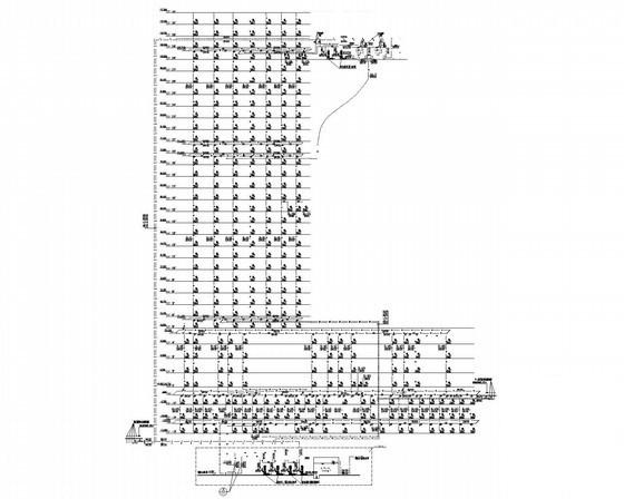 40层综合楼给排水CAD图纸 - 2