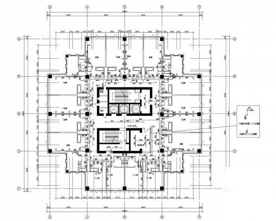 27层一类综合建筑给排水CAD图纸 - 1