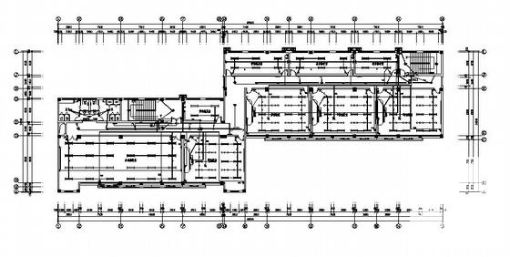 小学4层综合楼电气设计CAD施工图纸 - 2