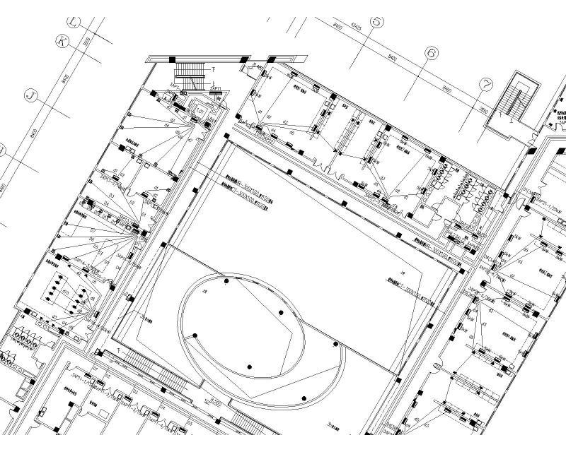 大学5层大楼电气CAD施工图纸 - 3