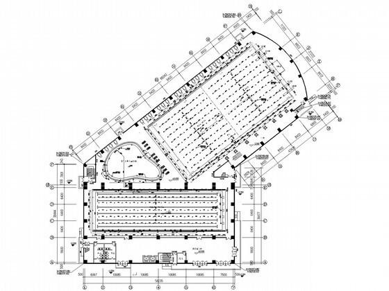全民健身中心及国际体育集训基地游泳馆给排水CAD图纸 - 1