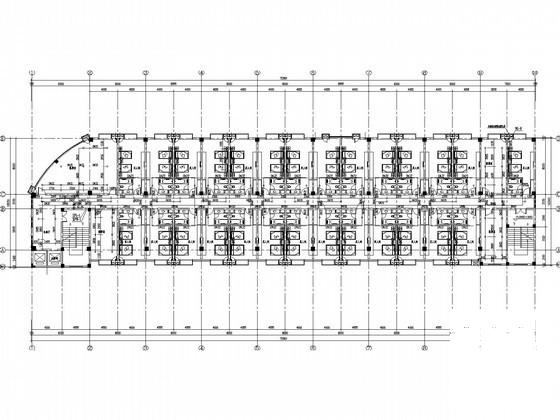 5层大厦综合楼给排水CAD图纸（太阳能热水系统冷凝水系统） - 3