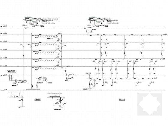 5层大厦综合楼给排水CAD图纸（太阳能热水系统冷凝水系统） - 4