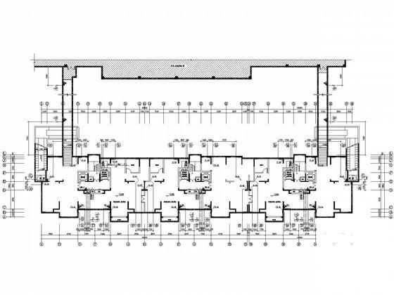 18层住宅楼建筑给排水CAD图纸 - 1