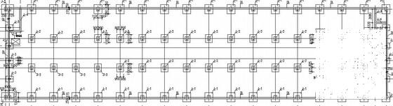 8米跨度两层门式钢架车间结构CAD施工图纸（7度抗震） - 1