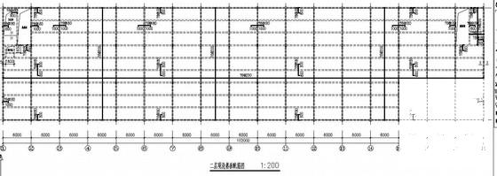 8米跨度两层门式钢架车间结构CAD施工图纸（7度抗震） - 3