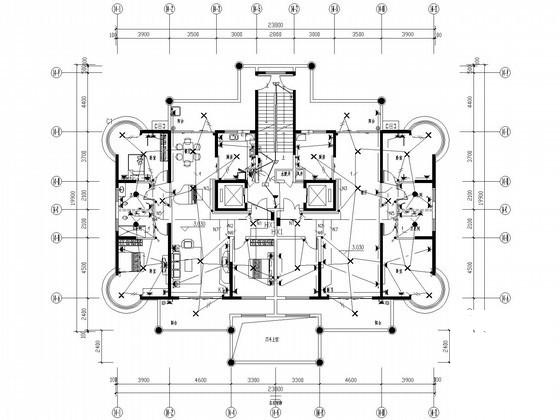 小区住宅楼电气施工图纸（3栋高层、地下室） - 3