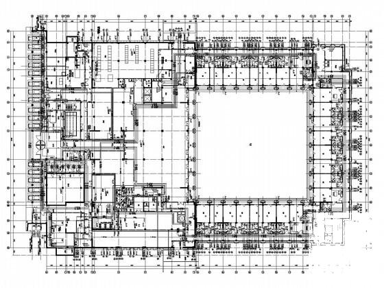 4层五星级会所酒店给排水CAD图纸（气体灭火大空间智能灭火）(冷却循环水系统) - 3
