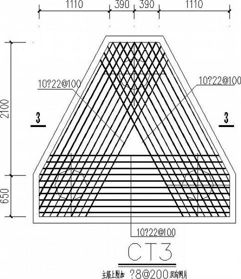 框架钢屋顶综合办公楼结构CAD施工图纸（桩基础）(系统布置图) - 3