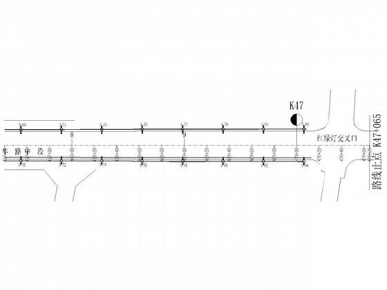 市政道路照明工程电气CAD施工图纸（控制原理图） - 4