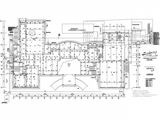 5层综合楼酒店建筑给排水CAD图纸（茶座餐厅娱乐） - 1