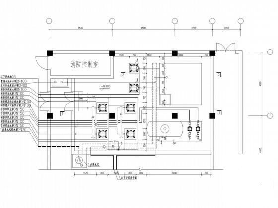 5层综合楼酒店建筑给排水CAD图纸（茶座餐厅娱乐） - 3