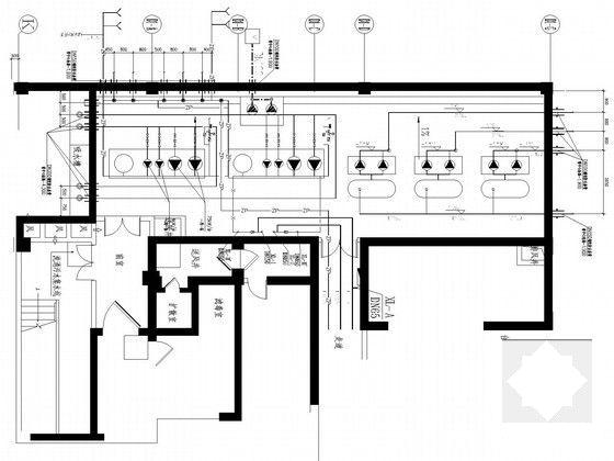 30万平大型国际城建筑给排水CAD施工图纸（餐饮娱乐商业住宅）(自动喷淋系统原理) - 4