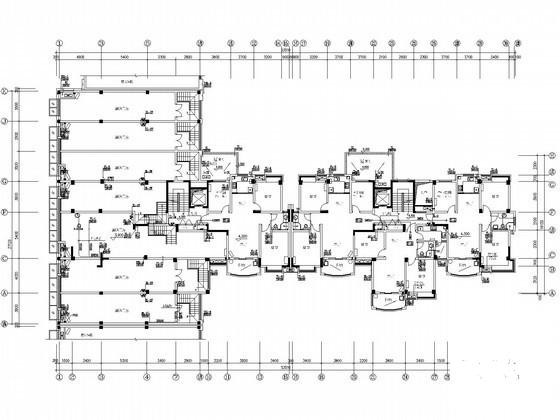 60万平23层低密度复合建筑群给排水CAD图纸（消防炮七氟丙烷） - 2