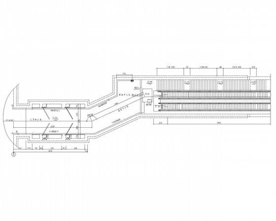 地铁站给排水CAD图纸（水、暖、电）(消防泵房布置图) - 3