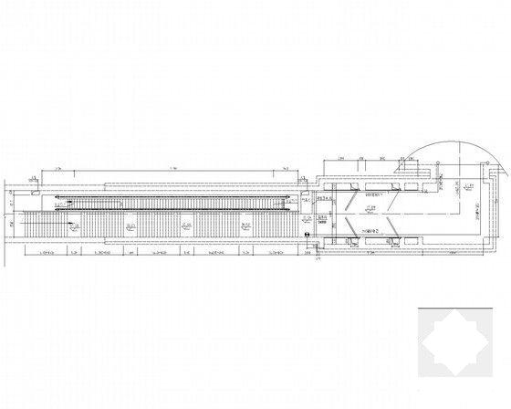 地铁站给排水CAD图纸（水、暖、电）(消防泵房布置图) - 4