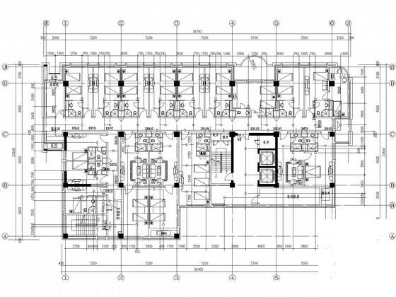 22层多功能高级酒店给排水CAD图纸（70余页设计说明） - 2