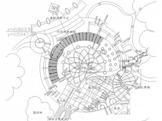 五星级公园广场景区给排水CAD图纸（电气） - 1