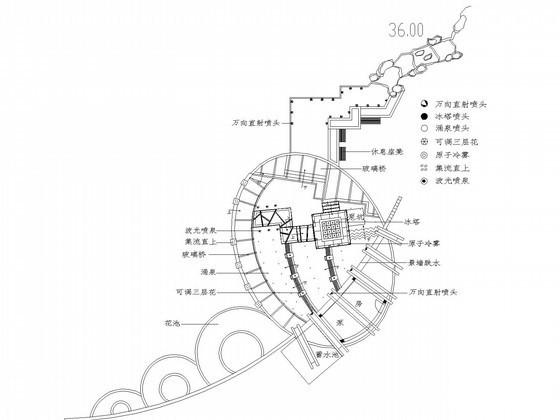 五星级公园广场景区给排水CAD图纸（电气） - 3