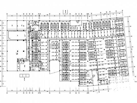 17层商业办公及公寓式综合型大厦给排水CAD图纸（大空间灭火） - 1