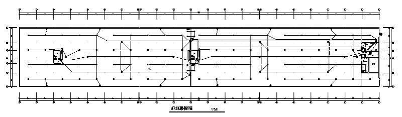 住宅小区地下车库电气系统CAD图纸（供电、照明、接地） - 4