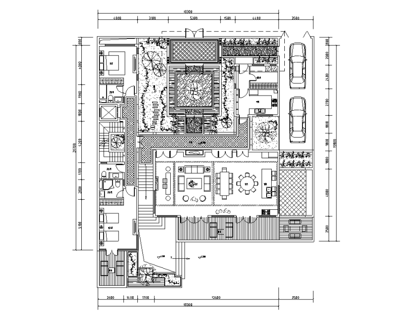 高尔夫A区商业住宅350平户型深化2020 (3)