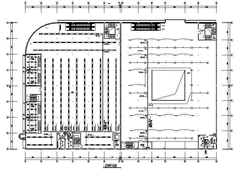3层超市及配电所民用建筑电气系统施工CAD图纸 - 1