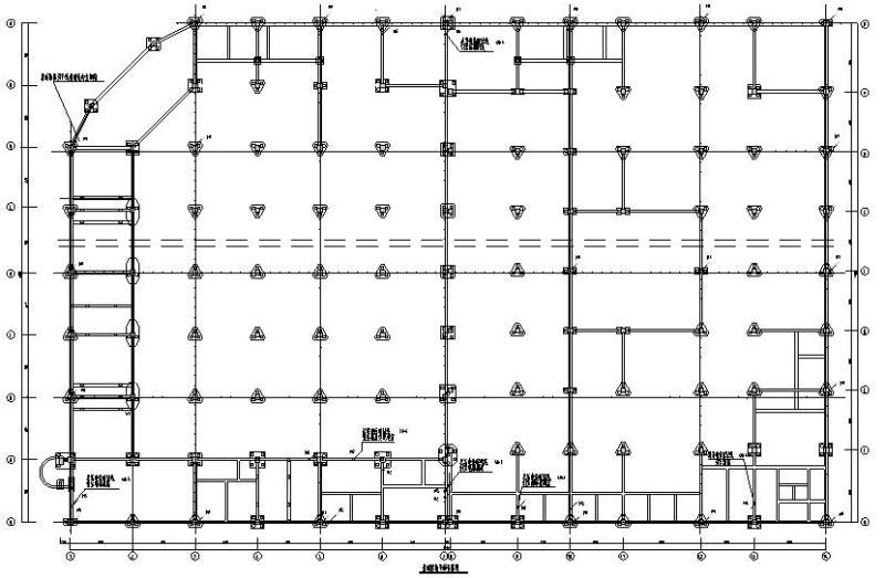 3层超市及配电所民用建筑电气系统施工CAD图纸 - 3