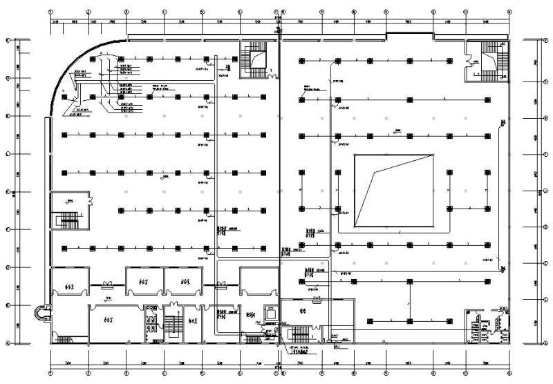 3层超市及配电所民用建筑电气系统施工CAD图纸 - 5