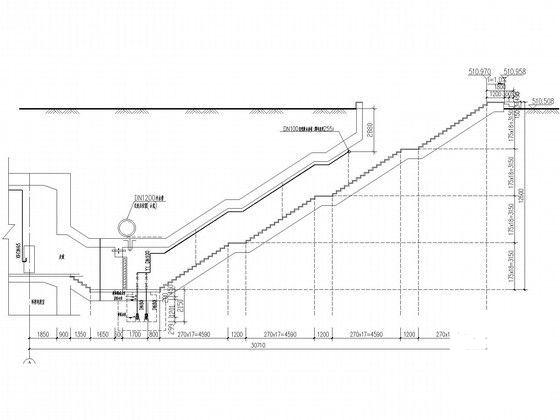 上万平地下3层岛式站台车站给排水CAD图纸（设计说明书） - 4