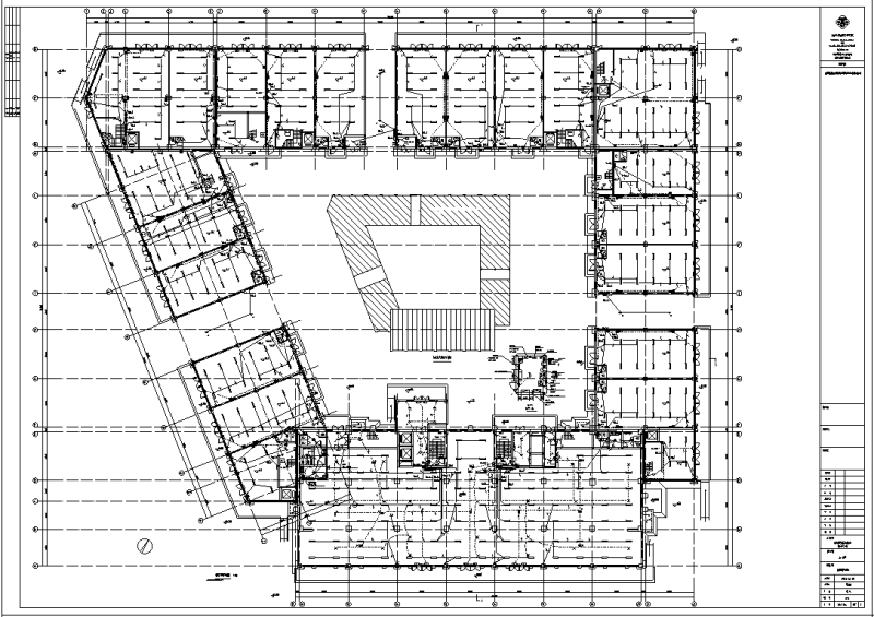 金融街综合楼电气施工CAD图纸(二层建筑) - 4