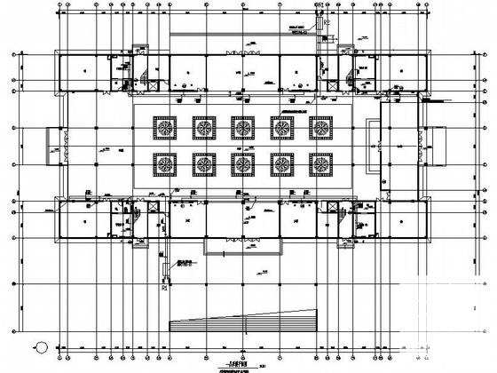 学校5层图书馆暖通CAD施工图纸(系统设计图) - 3