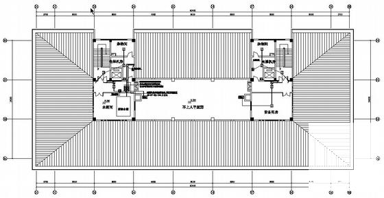 5层图书馆电气CAD施工图纸（三级负荷）(火灾自动报警系统) - 3