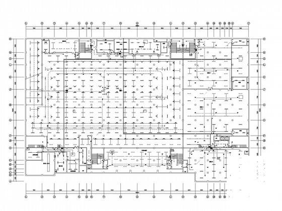 大学地上5层图书馆电气施工CAD图纸 - 2