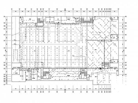 大学地上5层图书馆电气施工CAD图纸 - 3