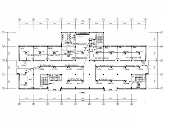 6层图书馆强电系统CAD施工图纸（二级负荷）(电气设计说明) - 3