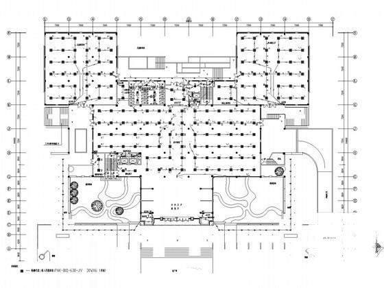 6层图书馆大楼电气CAD施工图纸9erjifuhe(消防设计说明) - 1