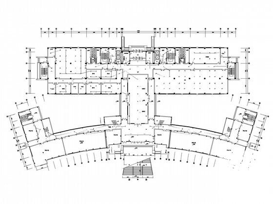 大学9层图书馆弱电系统CAD施工图纸（三级负荷） - 2