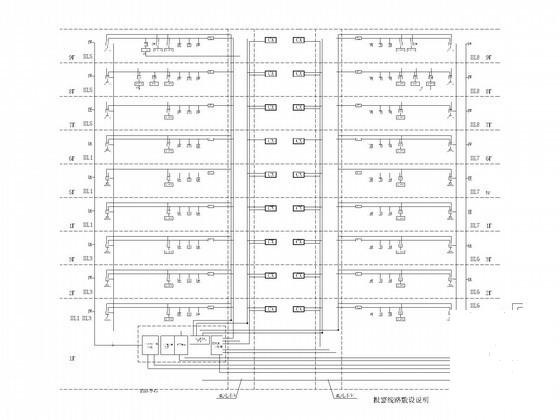 大学9层图书馆弱电系统CAD施工图纸（三级负荷） - 3