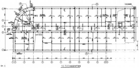 5层砌体结构学生公寓楼结构CAD施工图纸（条形基础） - 2
