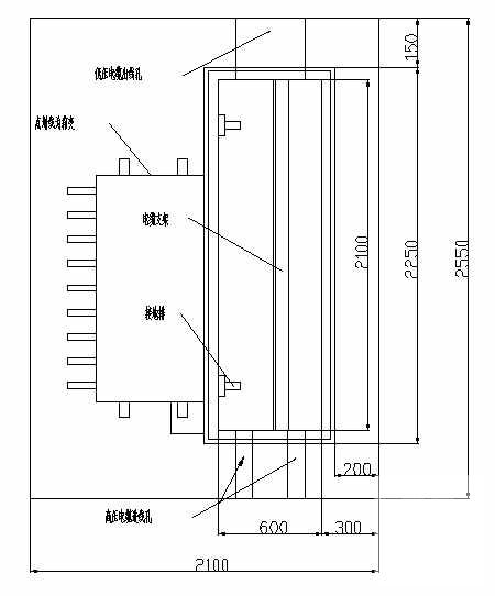 高供高量配电工程箱式变电站电气CAD图纸 - 2