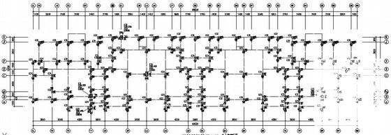 6层条形基础砖混结构住宅楼结构CAD施工图纸（7度抗震） - 1