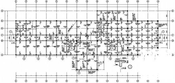 3层坡屋面砌体结构住宅楼结构CAD施工图纸（条形基础） - 3