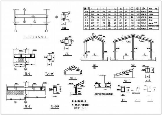 上6层地下1层砌体结构住宅楼结构CAD施工图纸(平面布置图) - 3