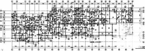 6层桩基础砌体结构住宅楼结构CAD施工图纸（6度抗震） - 2