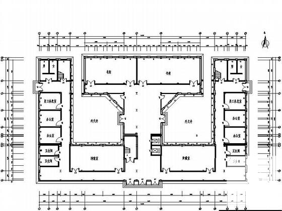 5层图书馆建筑方案毕业设计CAD图纸 - 3