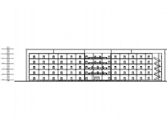 大学图书馆方案毕业设计图纸(建筑面积) - 2