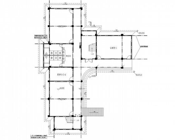 5层小学教学楼扩建工程电气CAD施工图纸 - 4