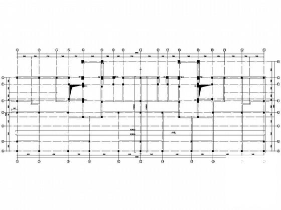 6层桩基础砌体结构宿舍楼结构CAD施工图纸（7度抗震） - 2