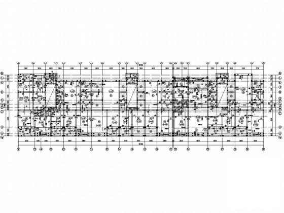 6层条形基础砌体结构住宅楼结构CAD施工图纸 - 4